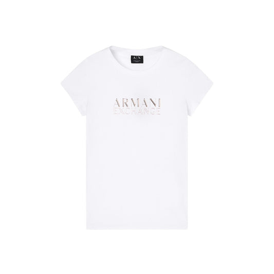 Armani Exchange T-Shirt Damen Weiß #2453816