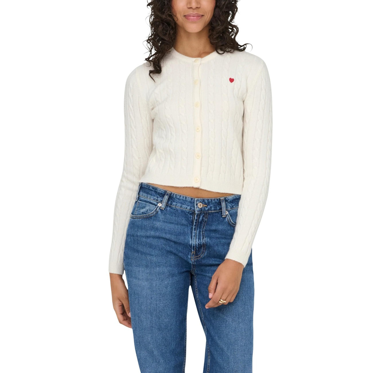 Only Cardigan Damen Beige #2447537