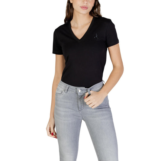 Armani Exchange T-Shirt Damen Schwarz #2450835