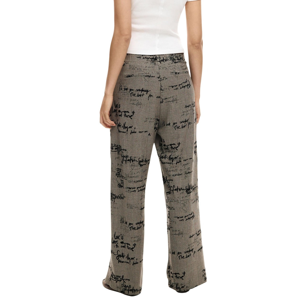 Desigual Hose Damen Grau