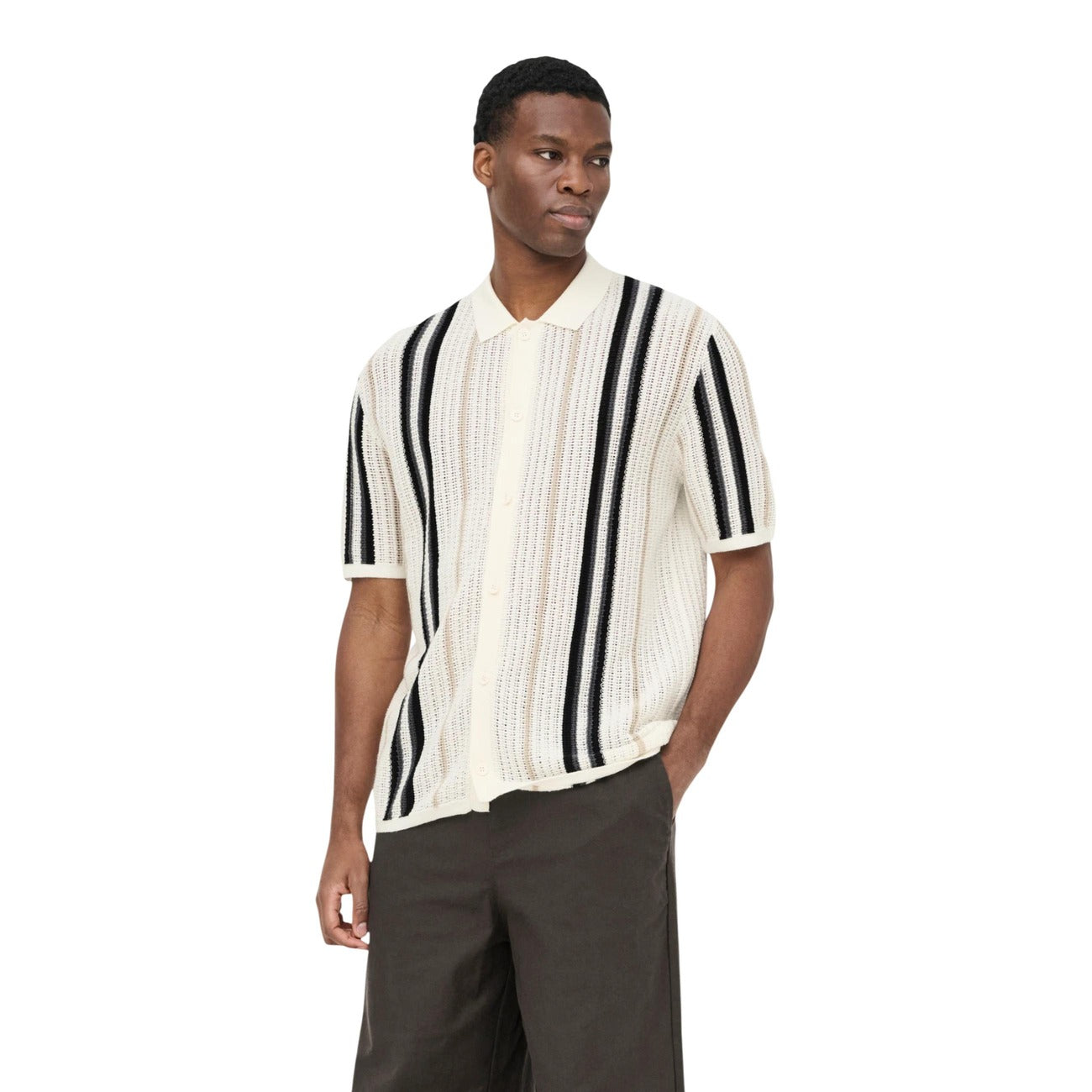 Only & Sons Polo Top Herren Beige