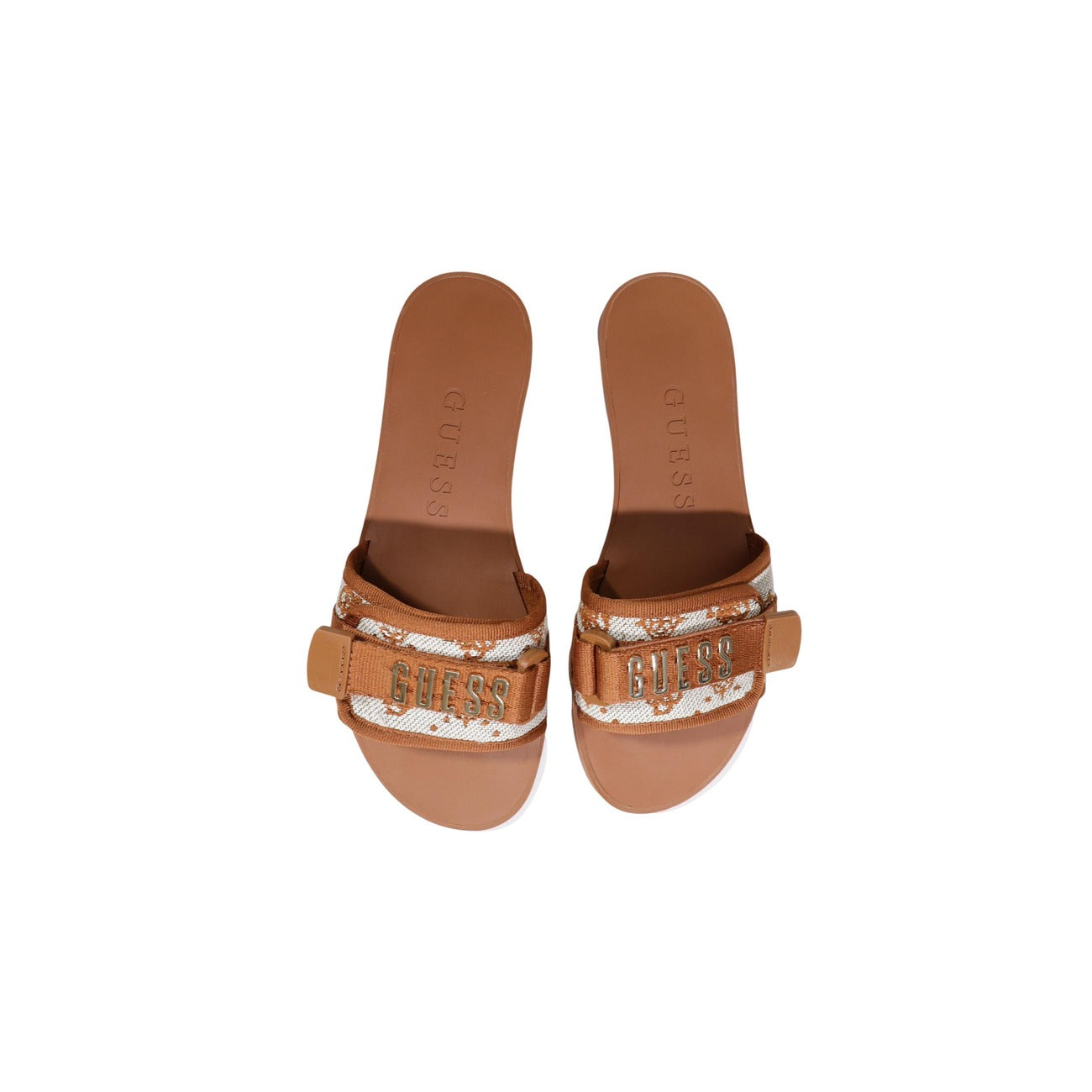 Guess Women Slippers Camel
