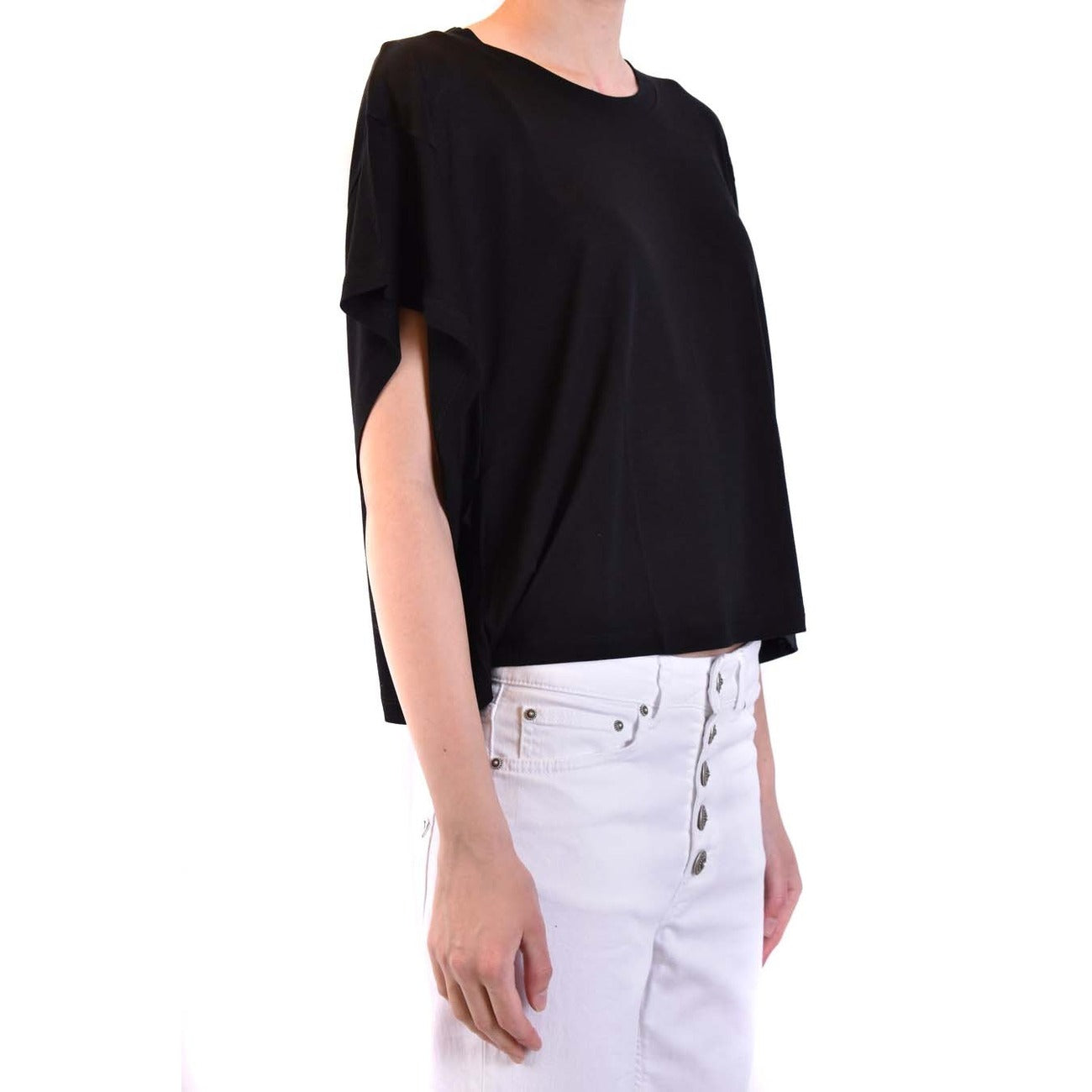 Dondup T-shirt Dames Zwart