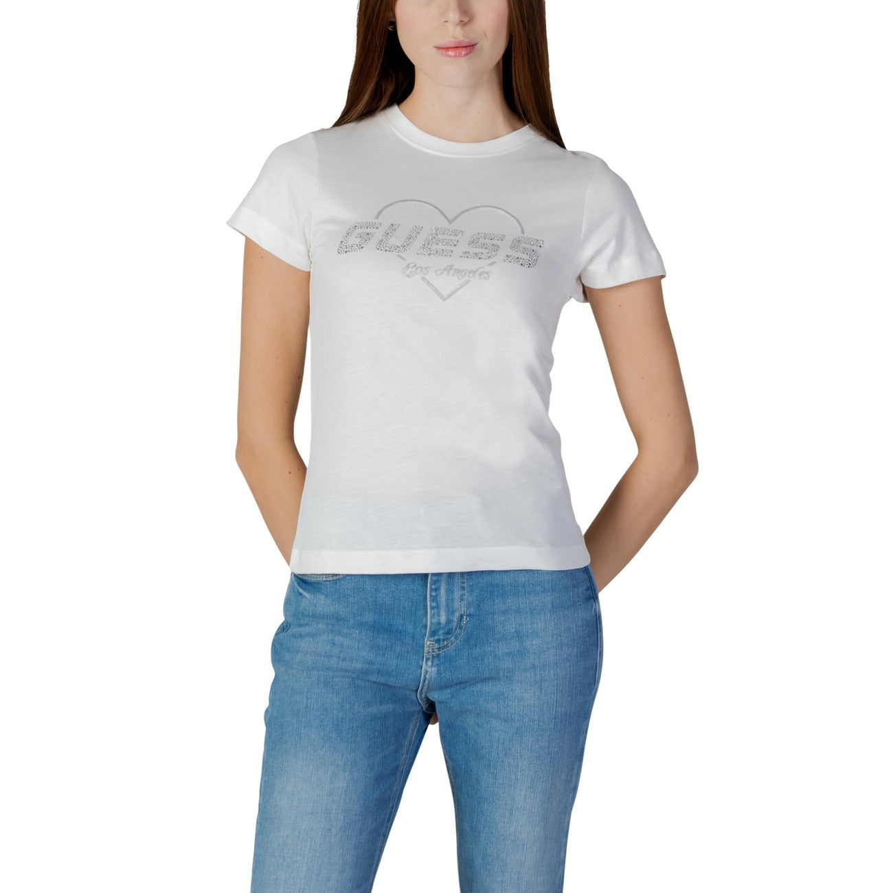 Guess Active T-Shirt Damen Weiß #2448743