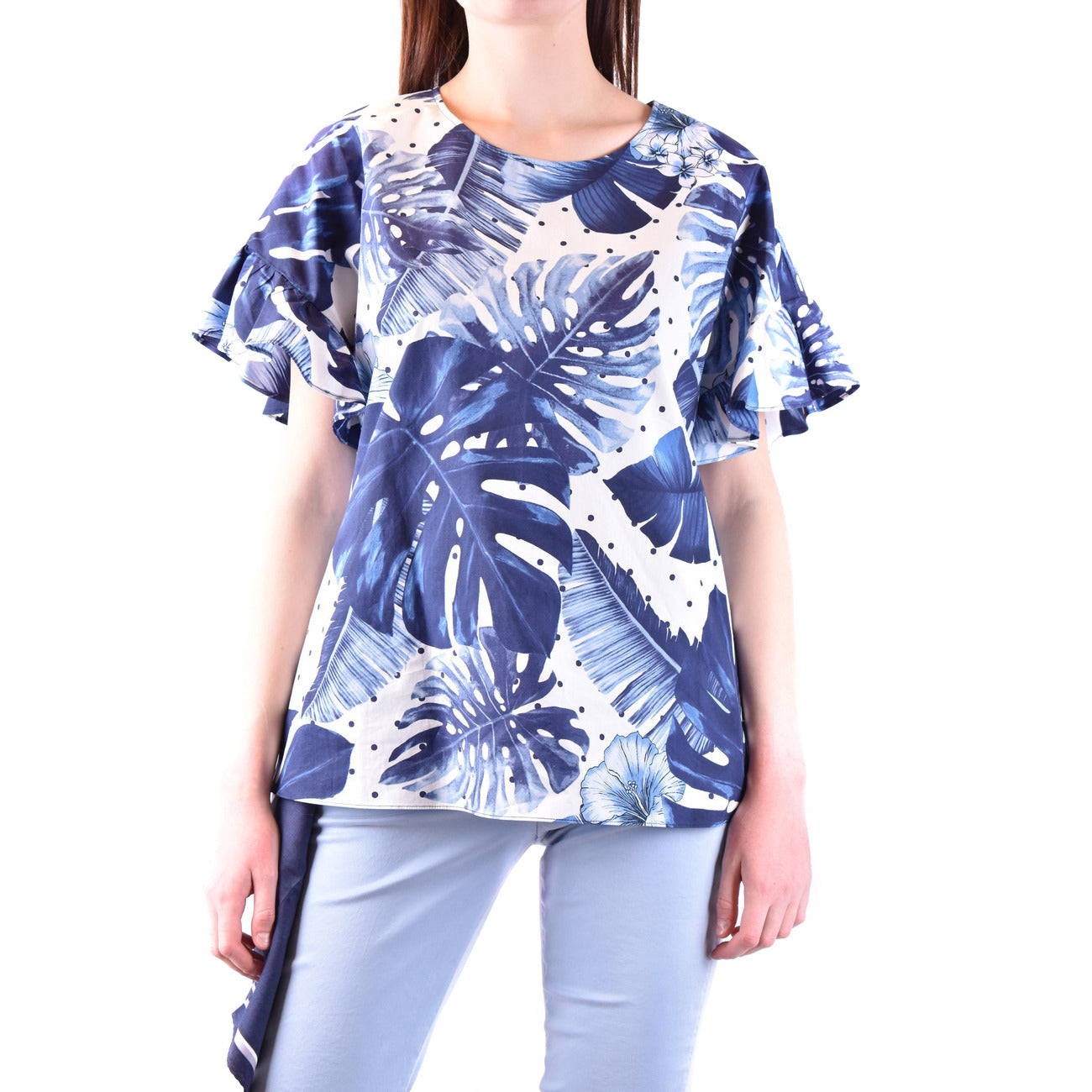 Twinset T-shirt Dames Blauw
