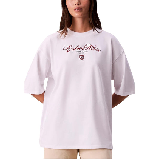 Calvin Klein Jeans T-Shirt Damen Weiß #2465553