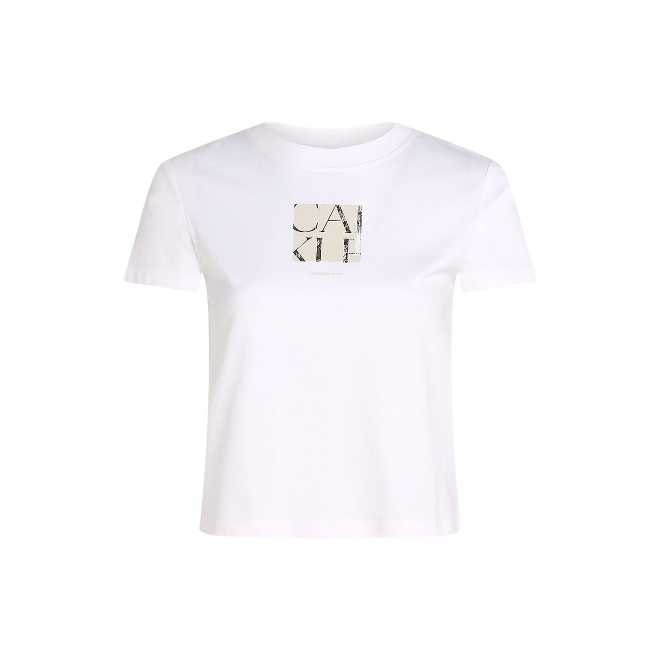 Calvin Klein Jeans T-shirt Dames Lichtblauw #2410265