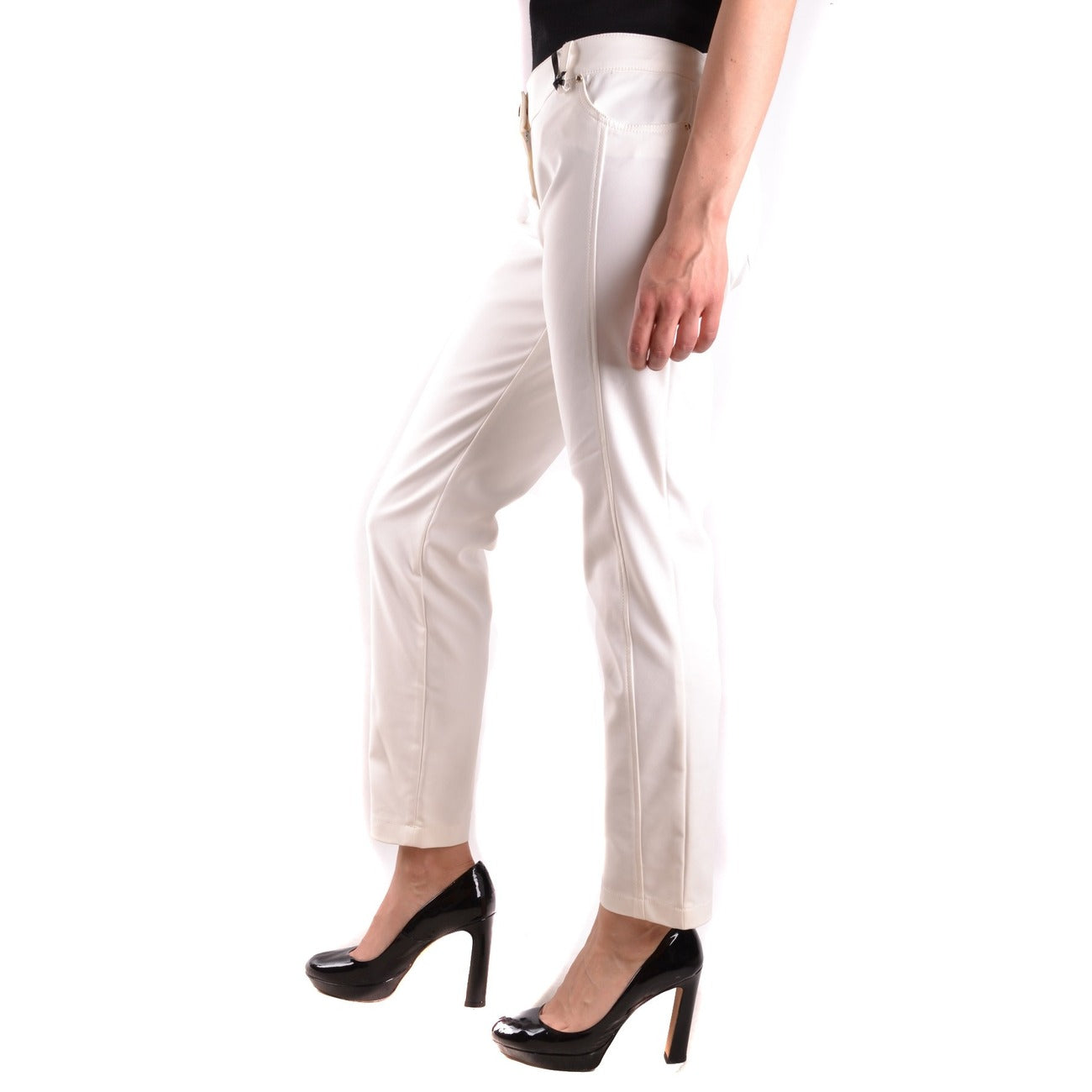 Elisabetta Franchi Trousers Women White #2423038
