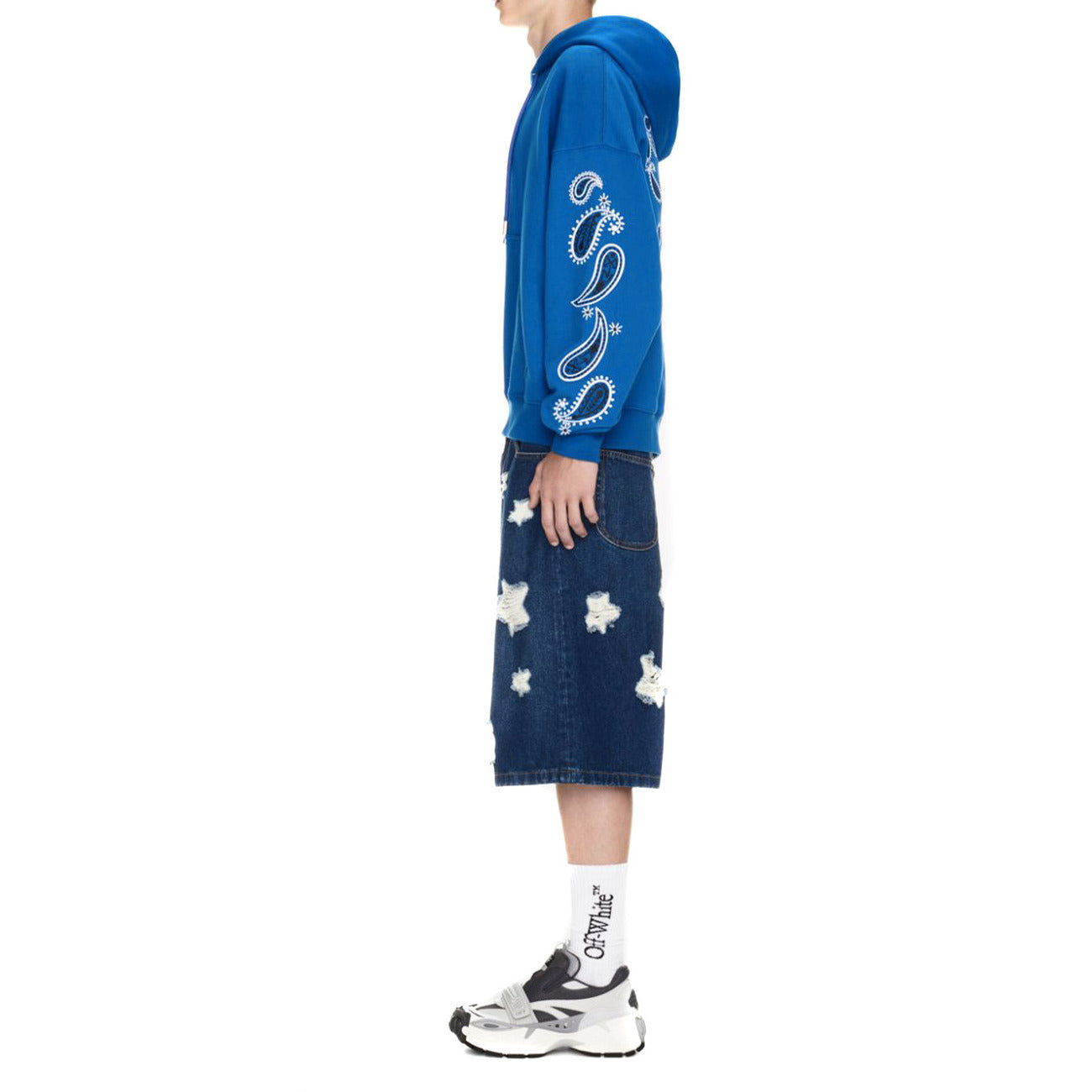 Off-white Sweatshirt Heren Lichtblauw