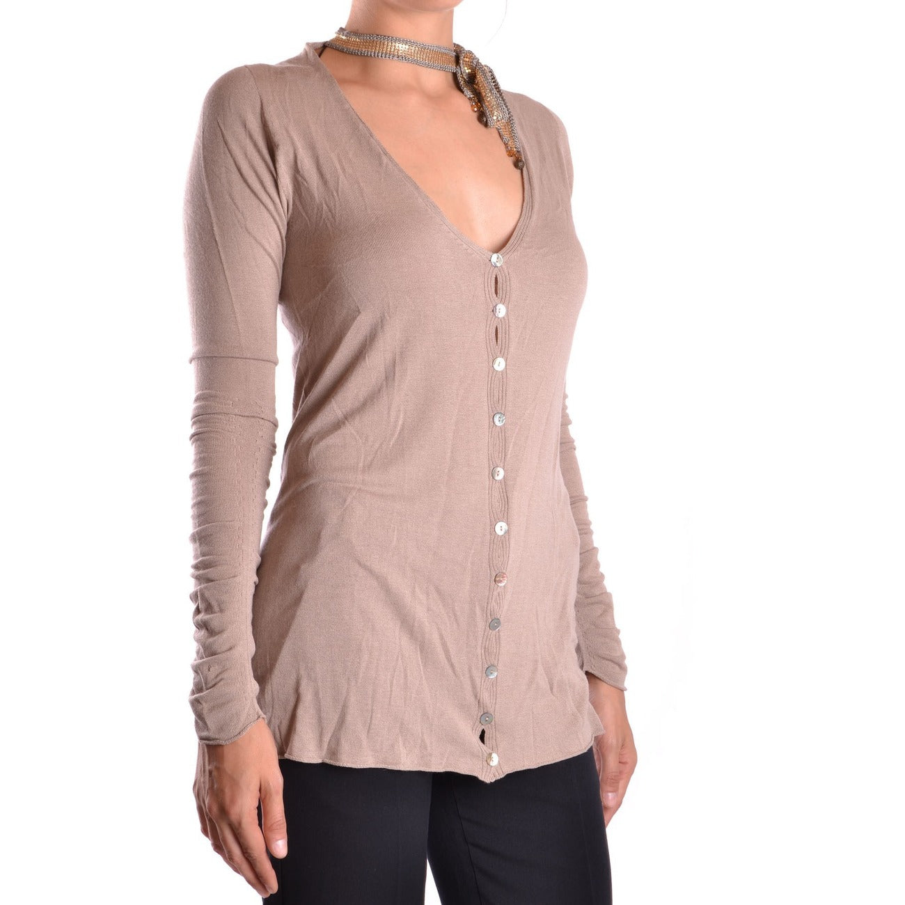 Pinko Cardigan Damen Beige