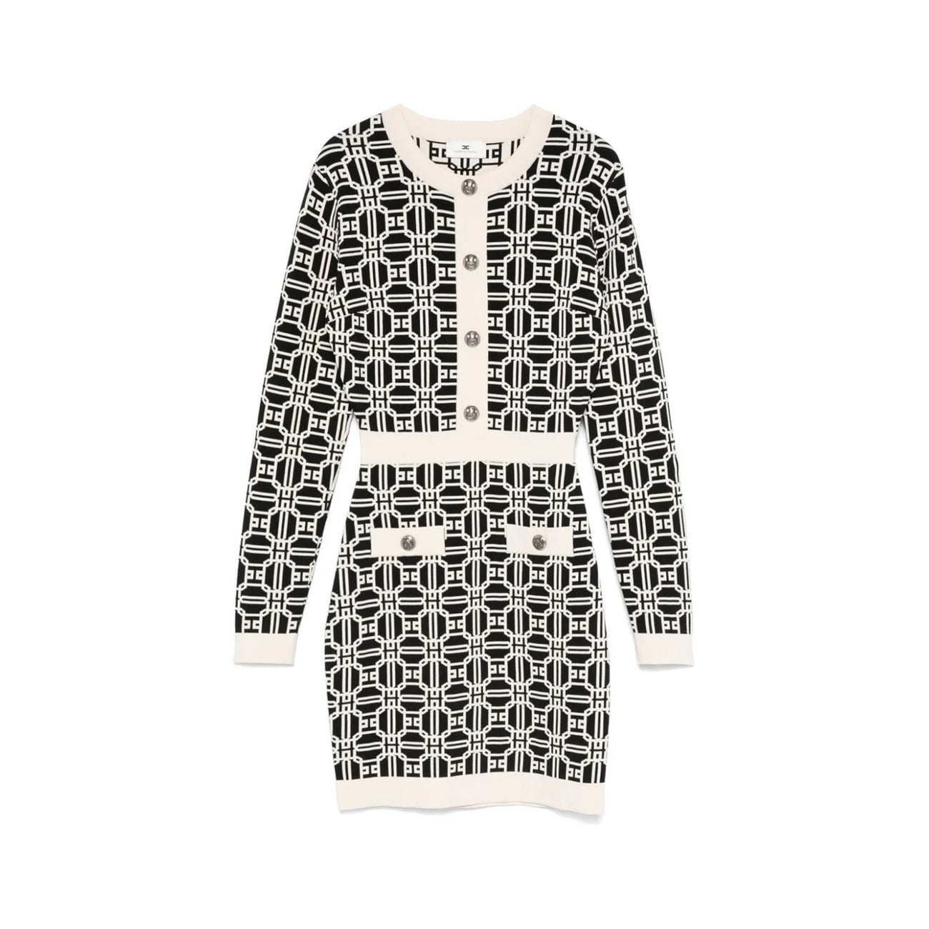 Elisabetta Franchi Kleid Damen Weiß #2426556