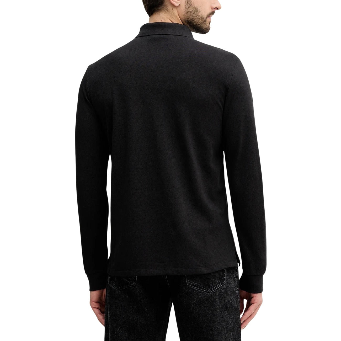 Calvin Klein Jeans Polo Top Herren Schwarz