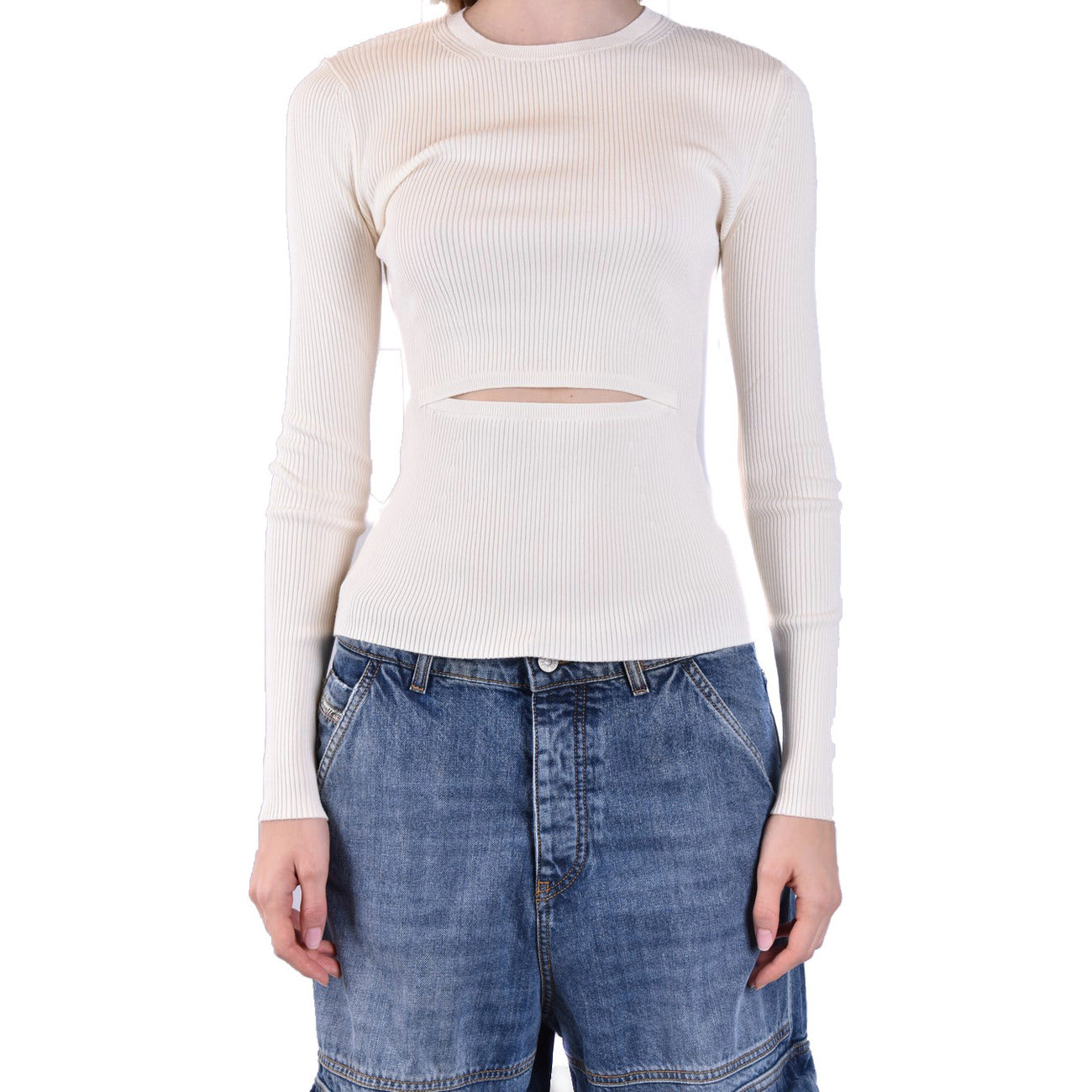 Diesel Breimode Dames Wit