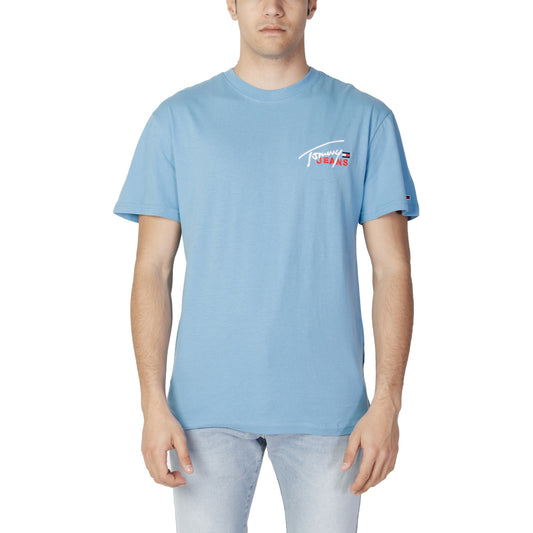Tommy Hilfiger Jeans T-shirt Heren Lichtblauw #425723