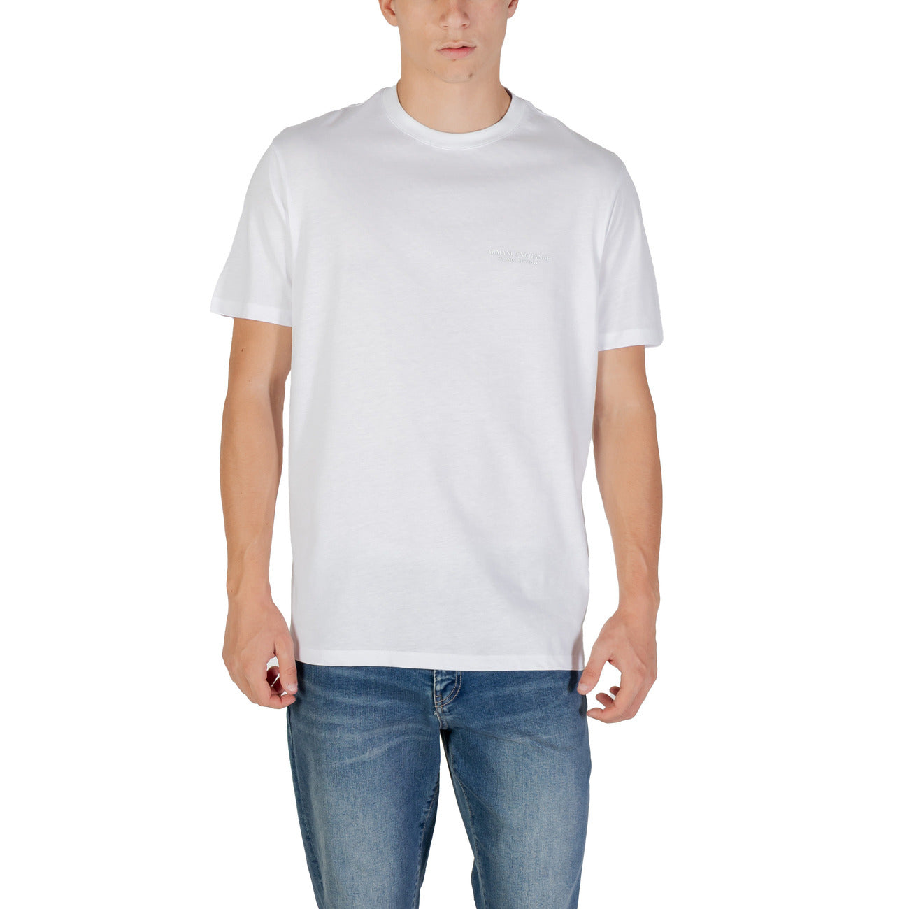 Armani Exchange T-Shirt Herren Hellblau