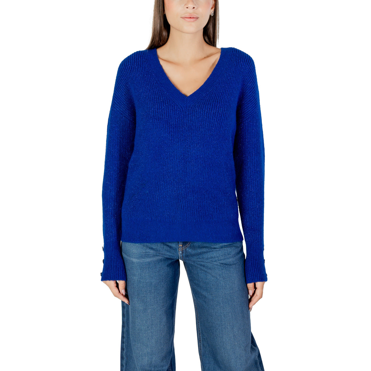 Morgan De Toi Strickmode Damen Blau