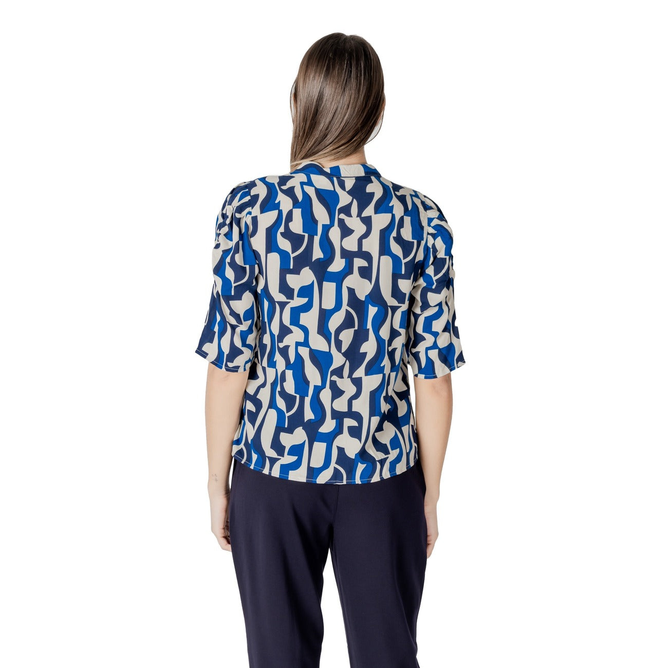Ichi Bluse Damen Blau