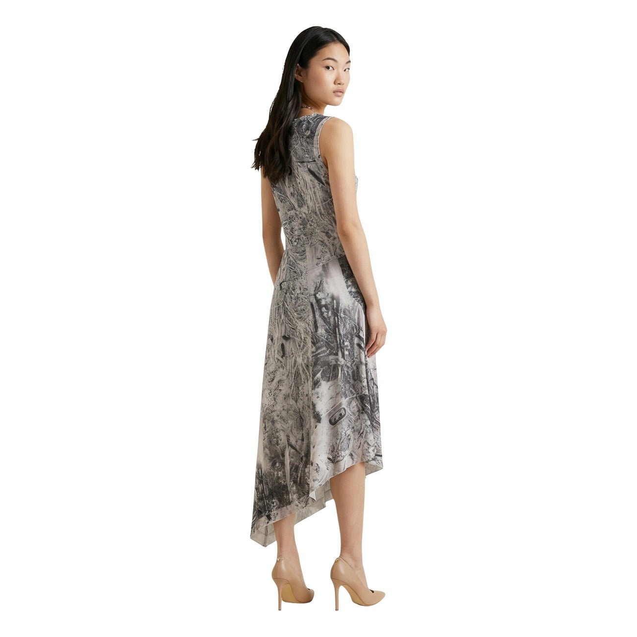 Desigual Kleid Damen Grau