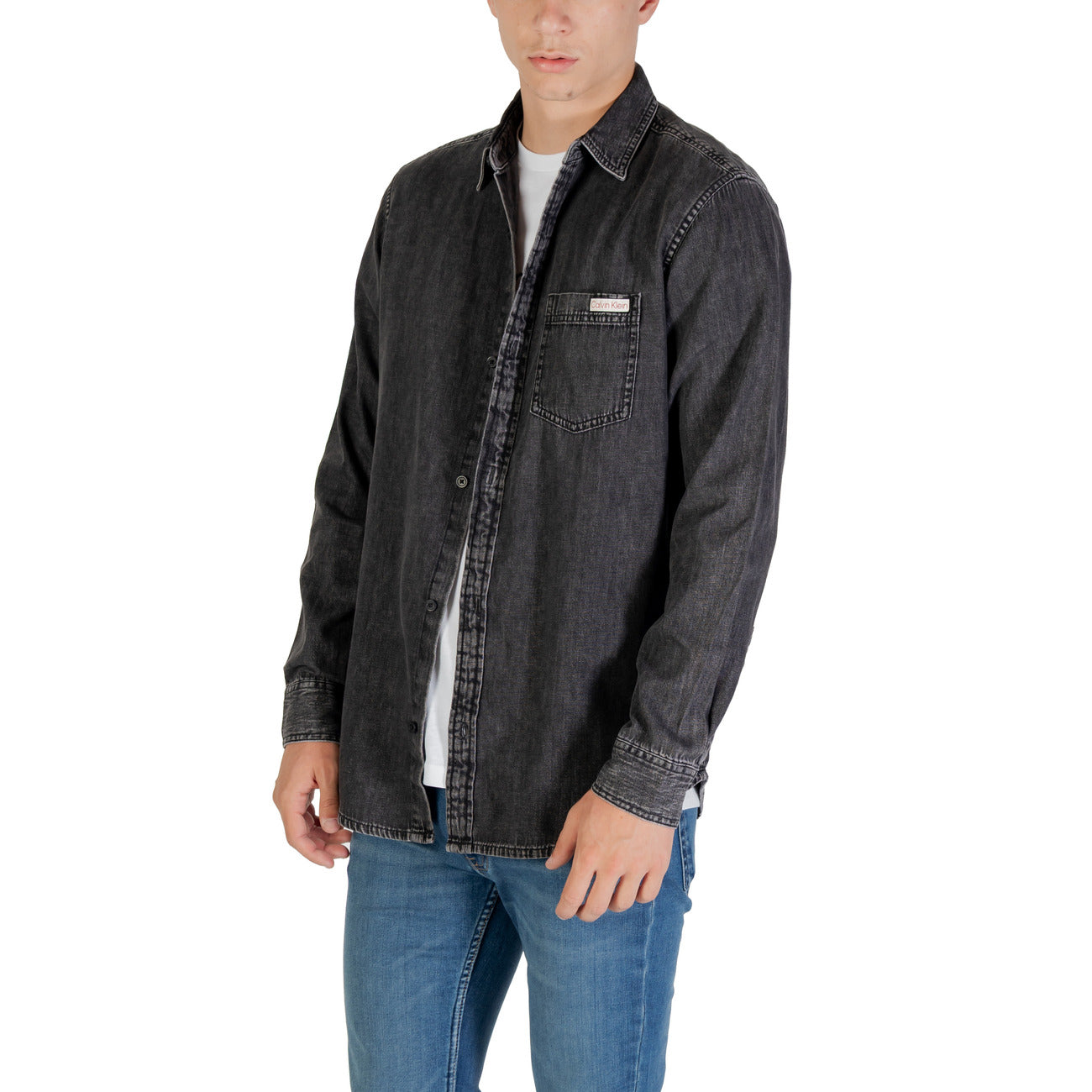 Calvin Klein Jeans Shirt Heren Zwart #2427687