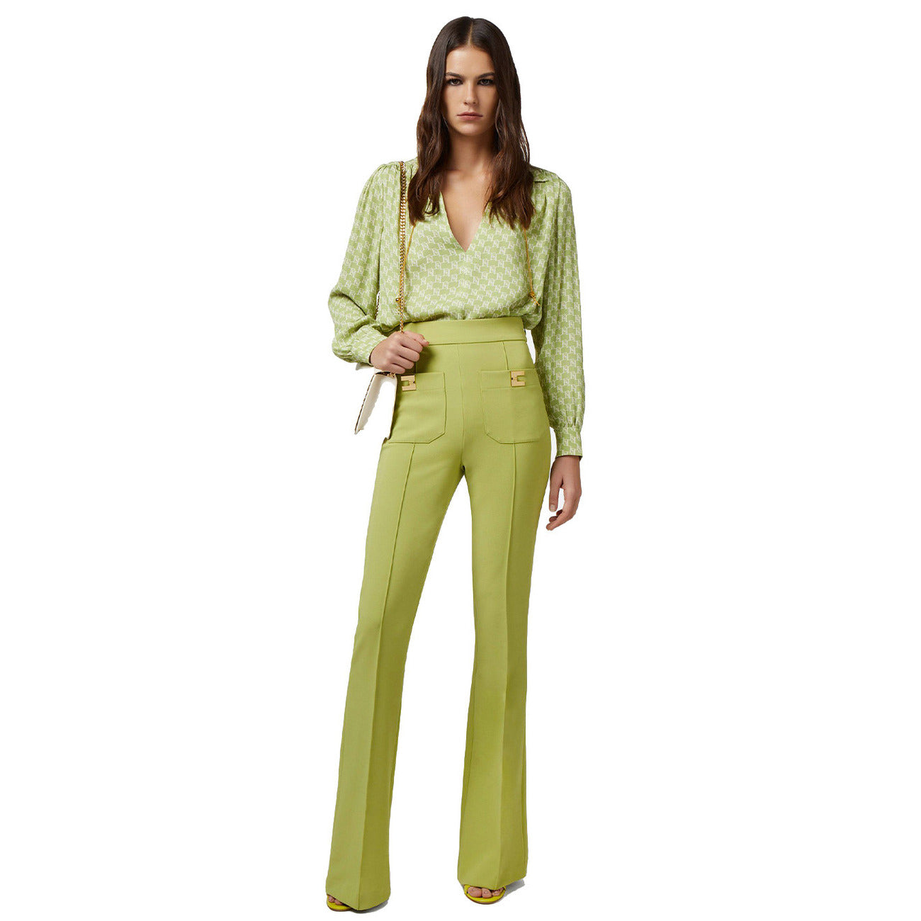Elisabetta Franchi Bloes Dames Groen