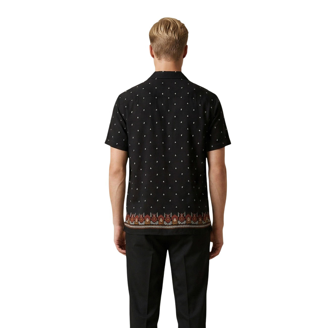 Gianni Lupo Shirt Herren Schwarz