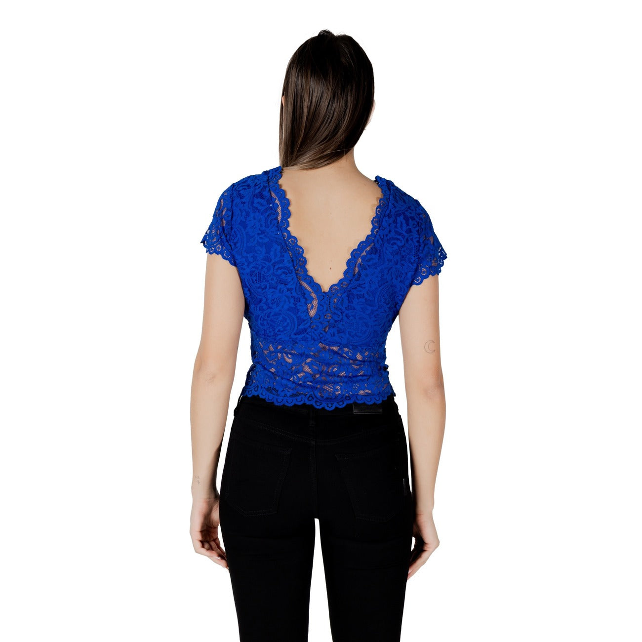 Morgan De Toi Top Damen Blau #2418566