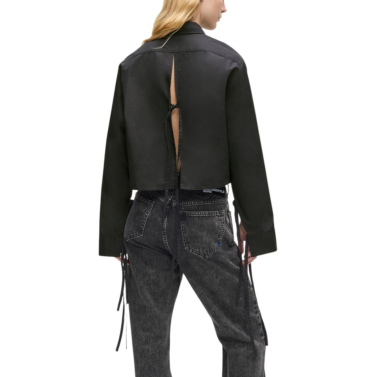 Karl Lagerfeld Jeans Shirt Damen Schwarz