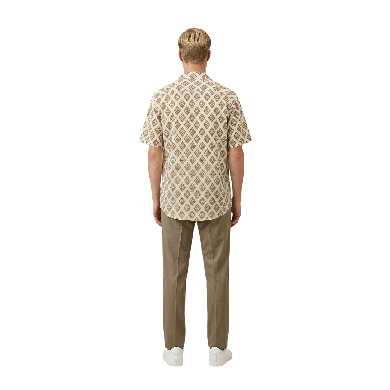 Gianni Lupo Shirt Herren Beige