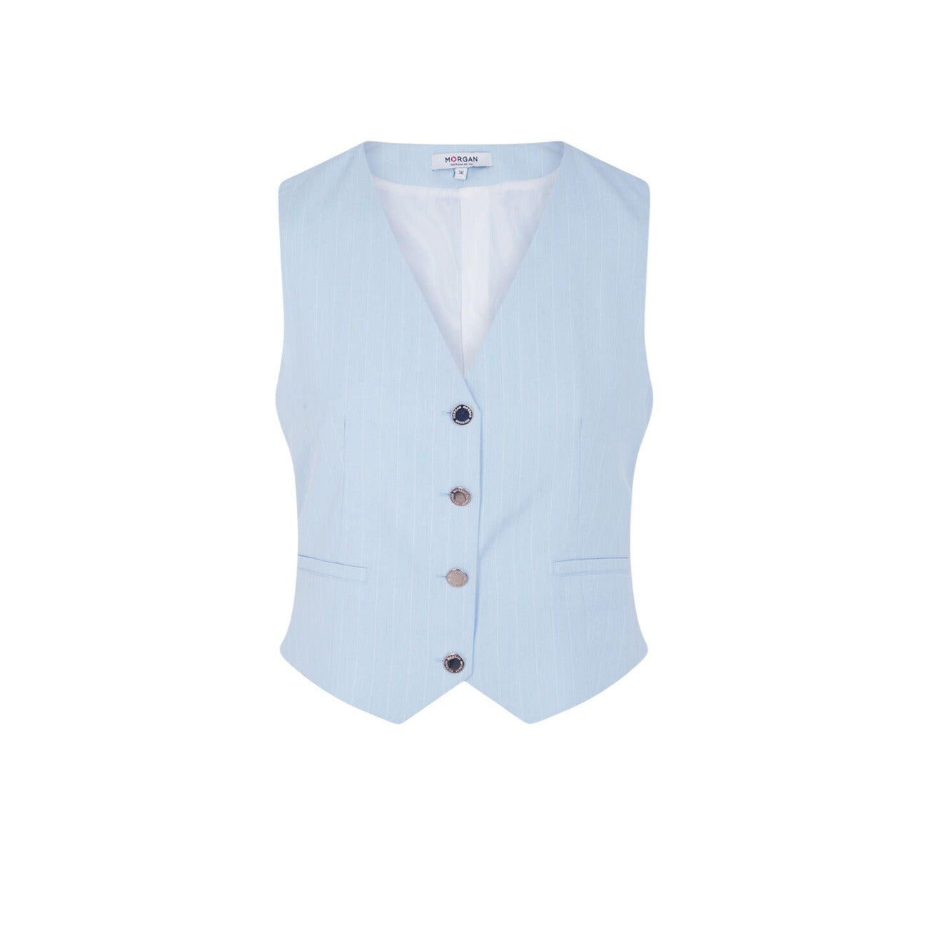 Morgan De Toi Weste Damen Hellblau