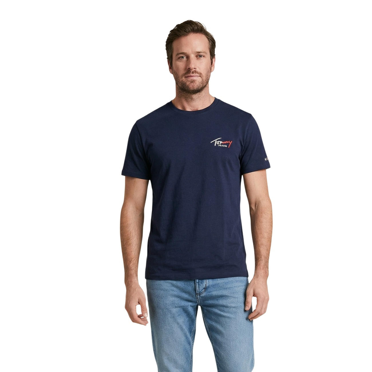 Tommy Hilfiger Jeans T-Shirt Herren Türkis #2458755