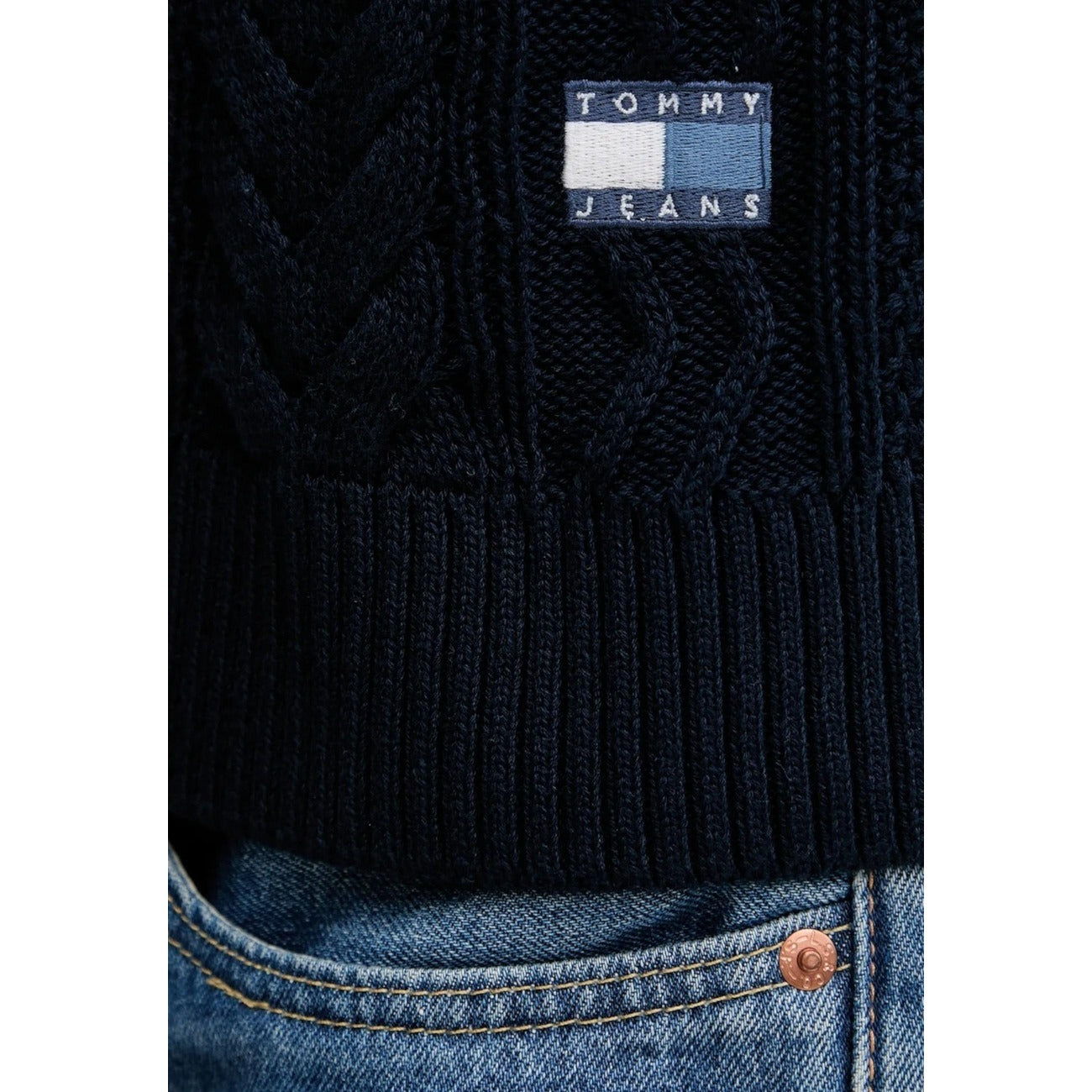 Tommy Hilfiger Jeans Breimode Heren Blauw