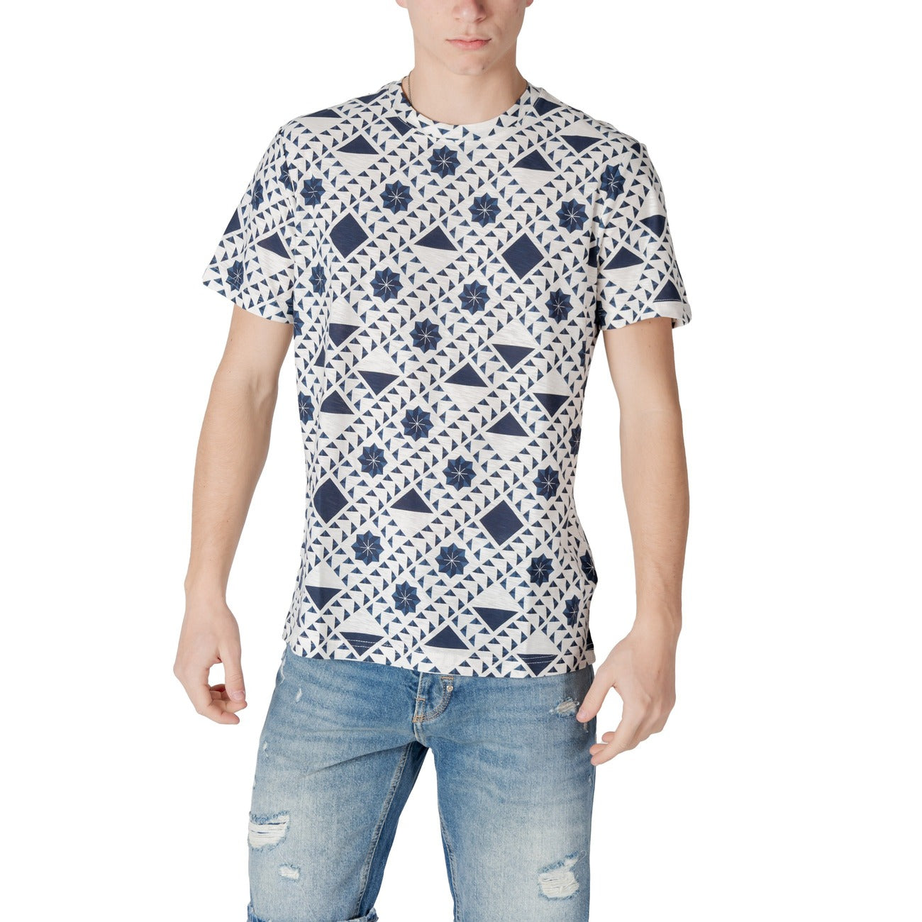 Antony Morato T-shirt Heren Blauw #2413793