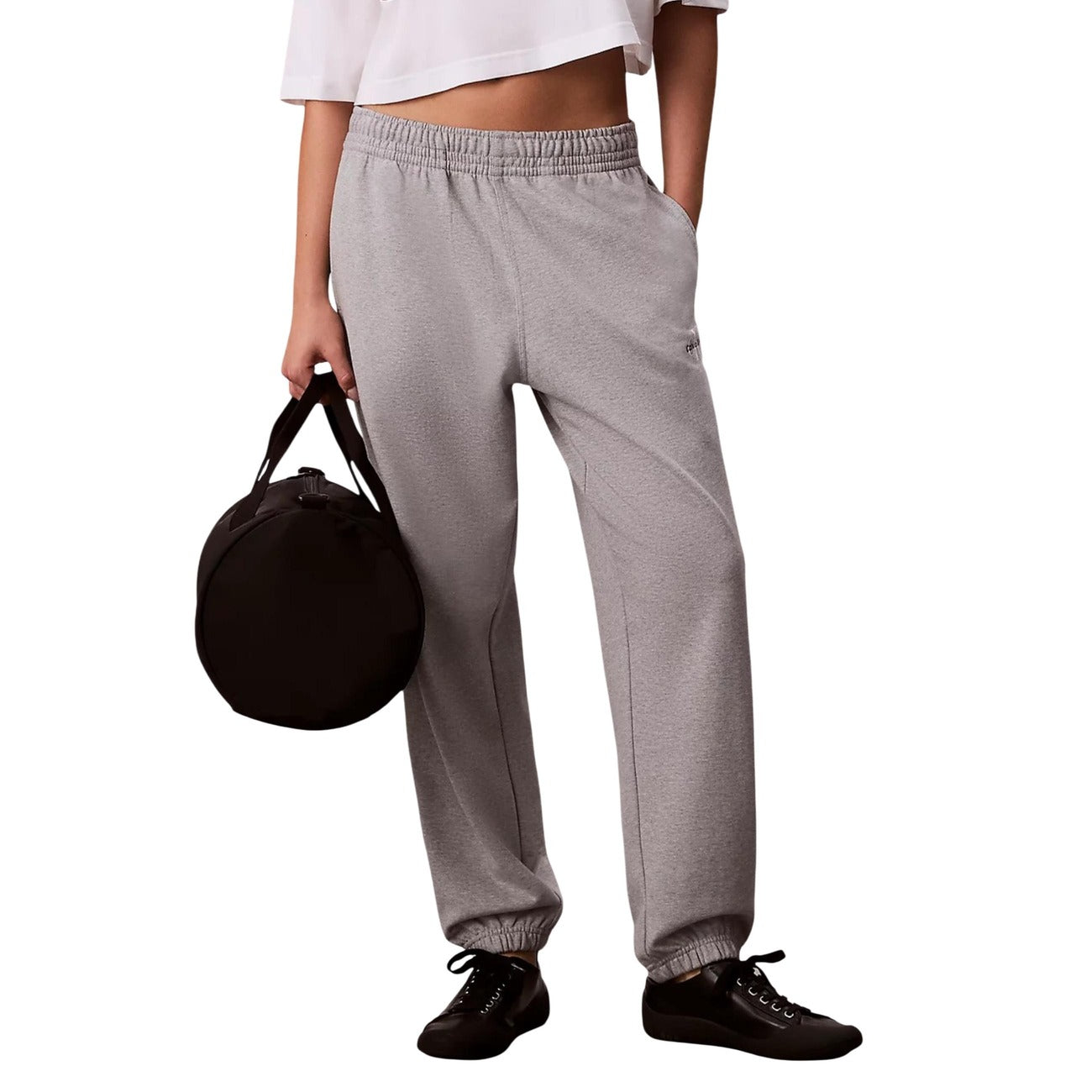Calvin Klein Jeans Broek Dames Grijs