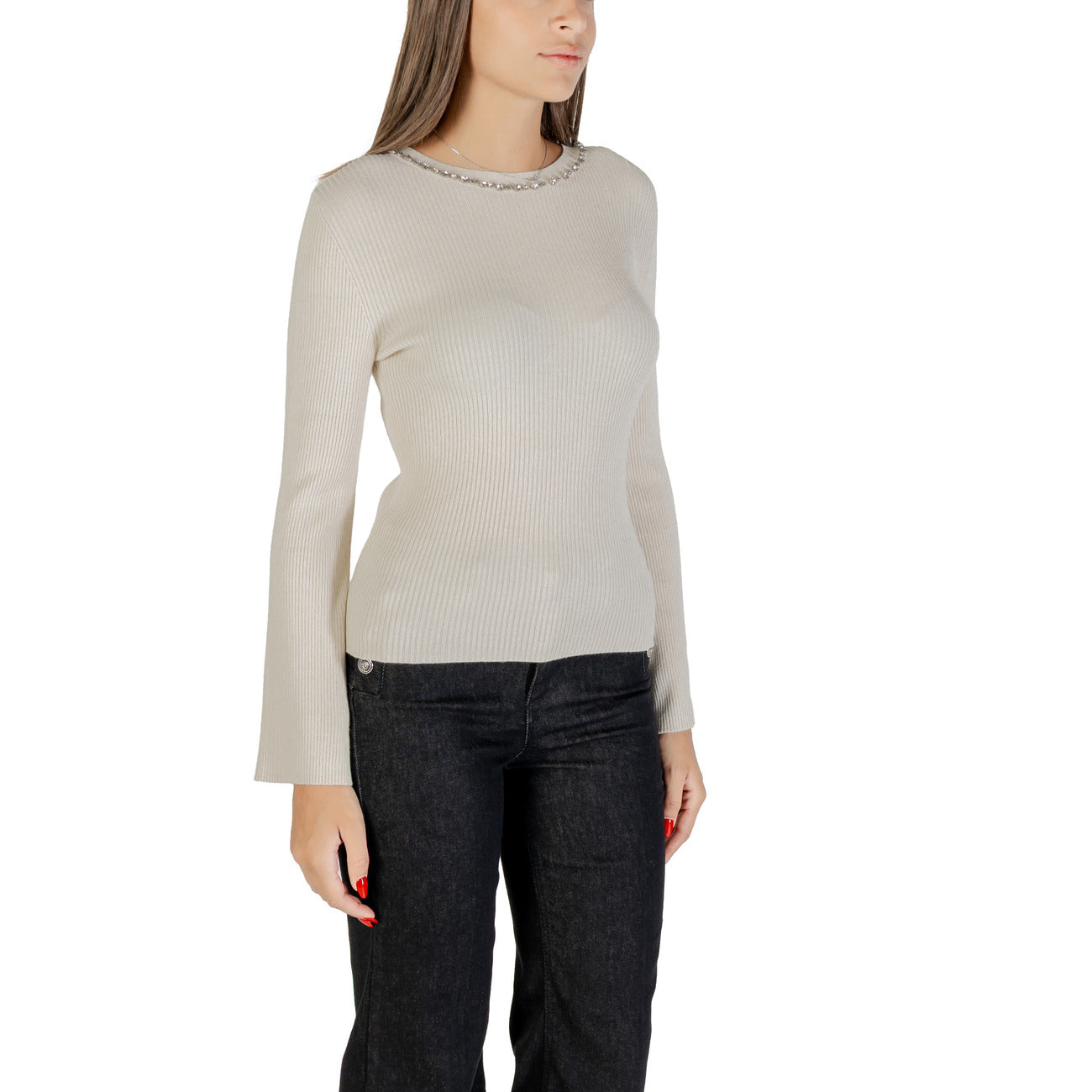 Only Breimode Dames Beige #2448852