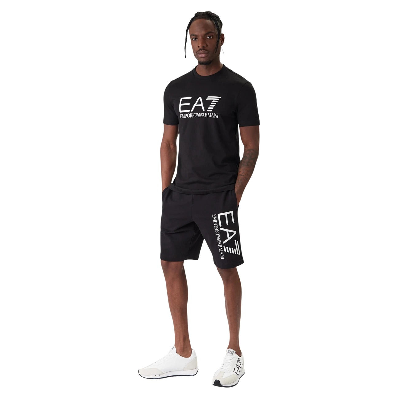 Ea7 Bermuda Herren Schwarz #2451031