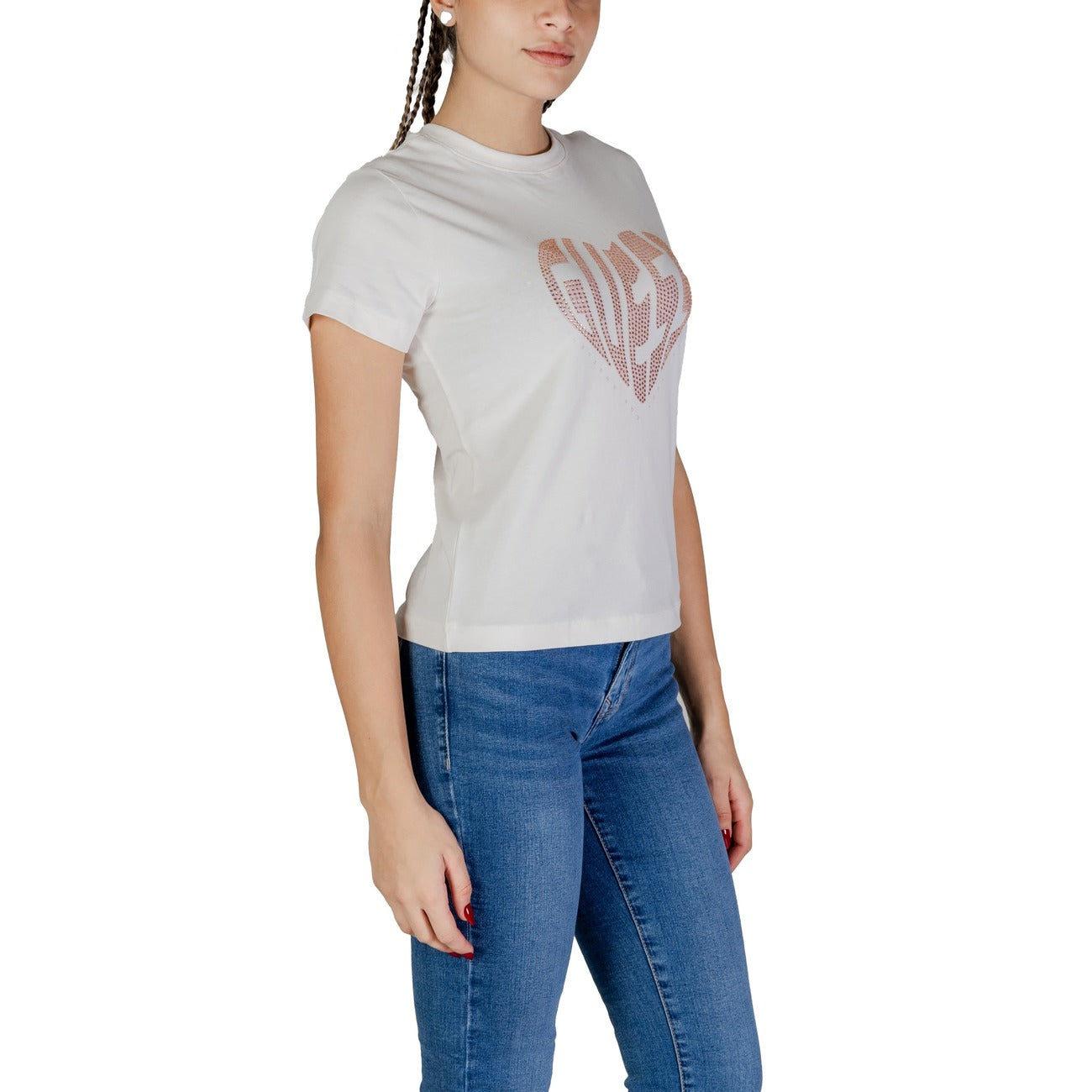 Guess Active T-shirt Dames Wit #2361357