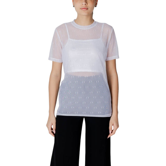 Armani Exchange T-shirt Dames Wit #2412471