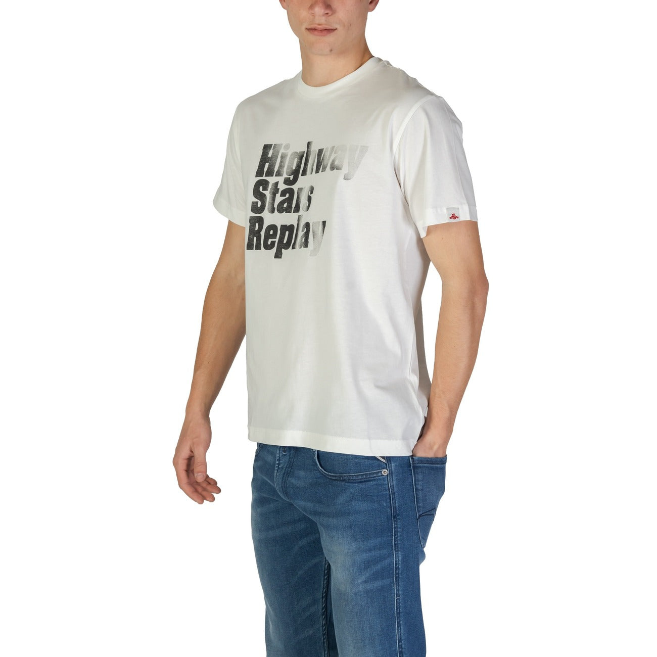 Replay T-Shirt Herren Weiß #2371880