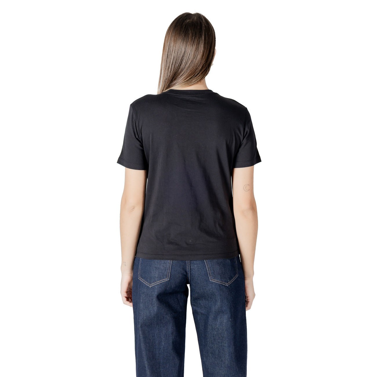Calvin Klein Jeans T-shirt Dames Zwart #2415809