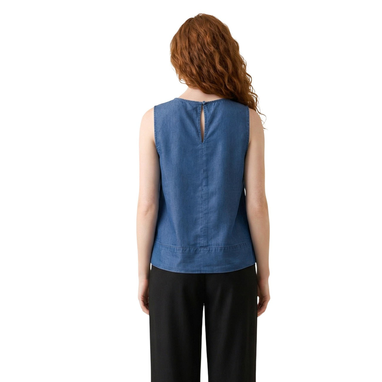 Only Bluse Damen Blau