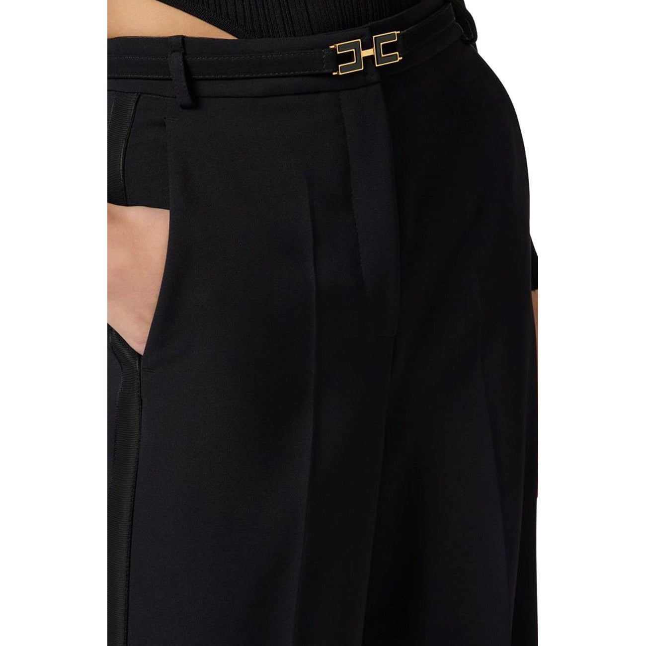 Elisabetta Franchi Hose Damen Schwarz