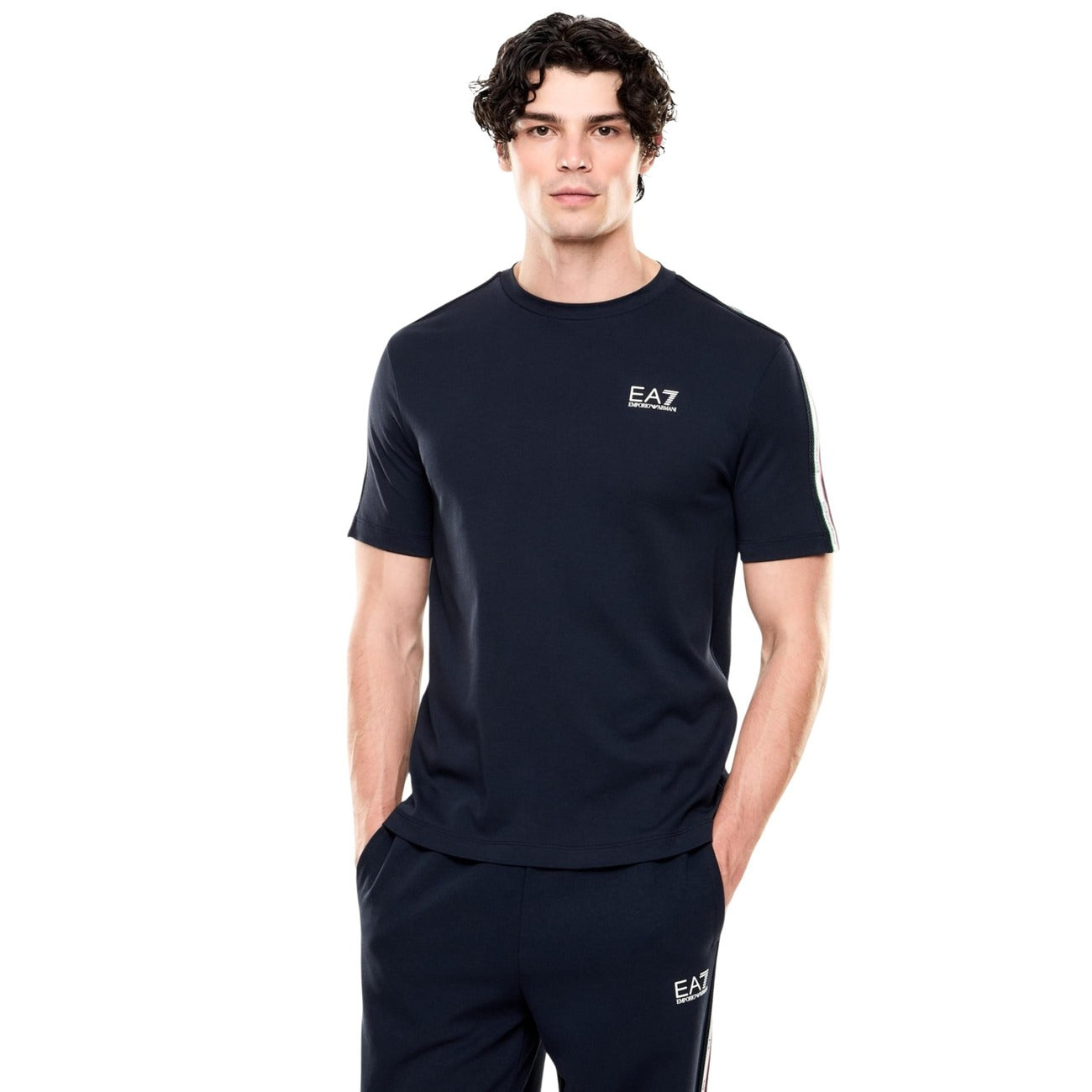 Ea7 T-Shirt Herren Blau #2454830