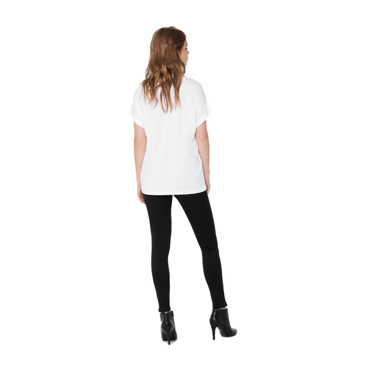 Only T-shirt Dames Wit #171275