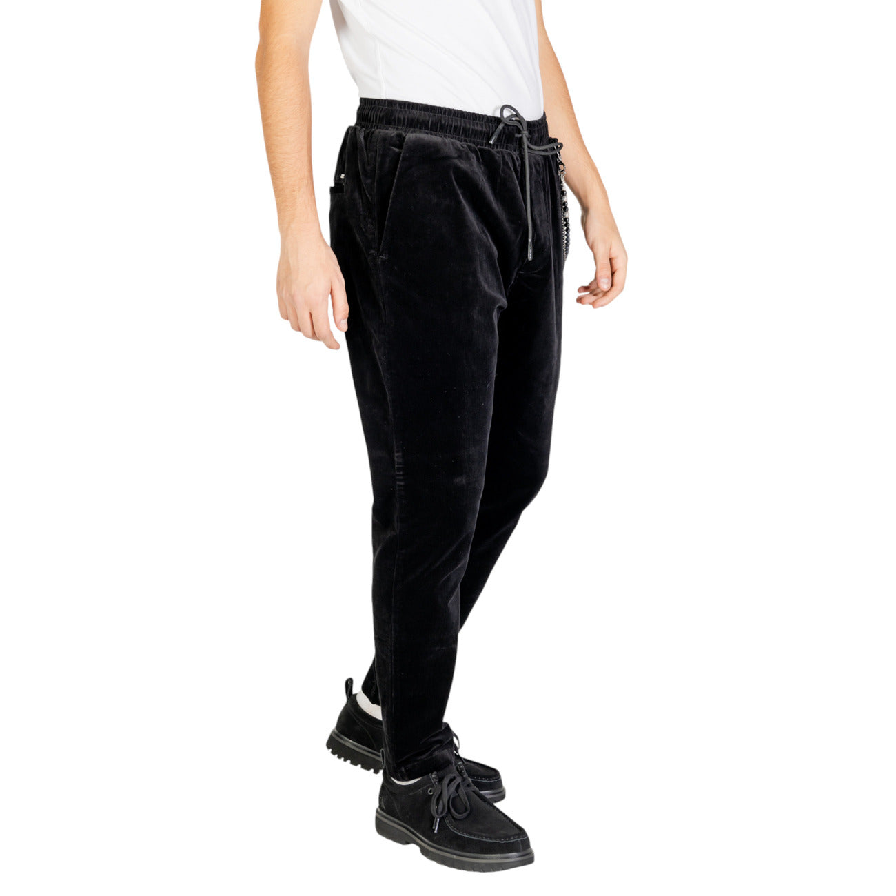 Gianni Lupo Broek Heren Zwart #2463782
