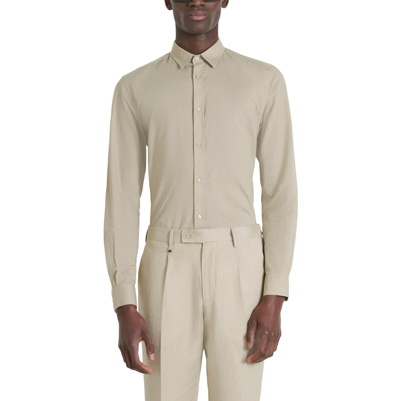 Antony Morato Shirt Heren Beige #2462790
