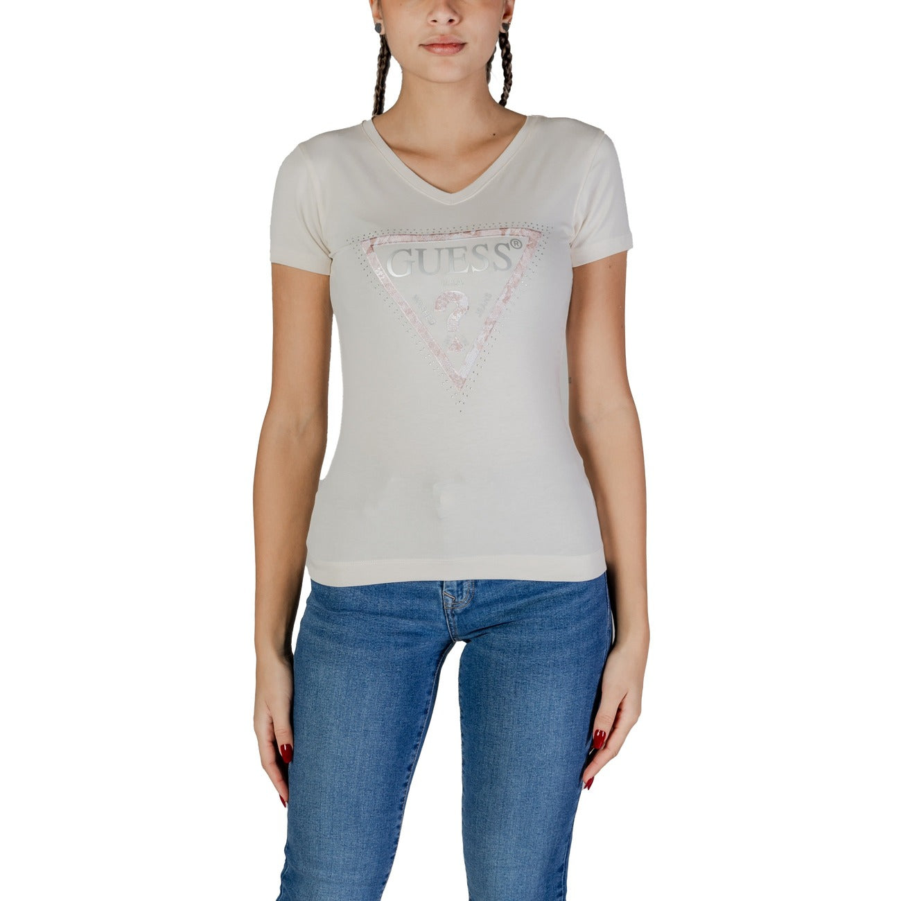 Guess T-Shirt Damen Schwarz #2363684