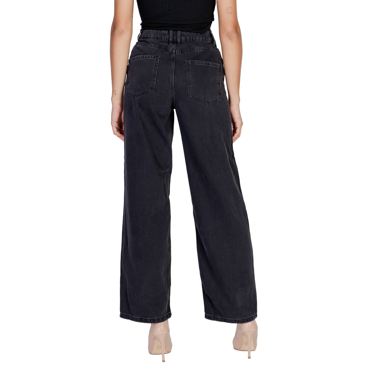 Jacqueline De Yong Jeans Damen Schwarz