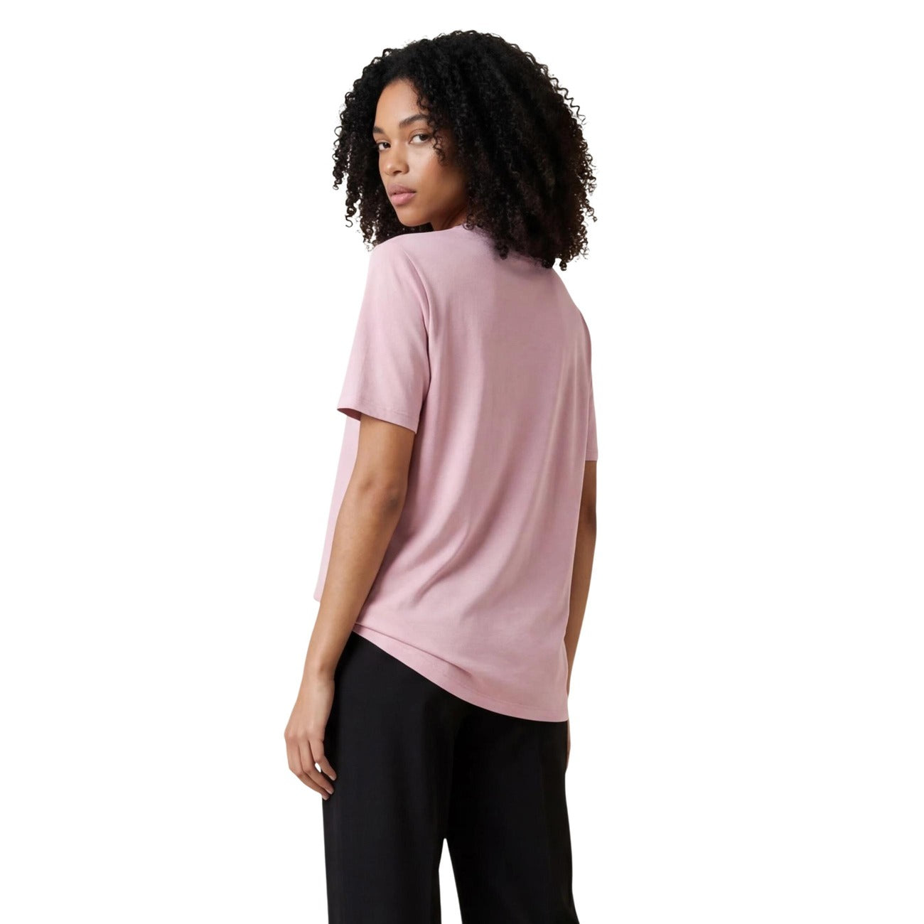 Only T-Shirt Damen Rosa