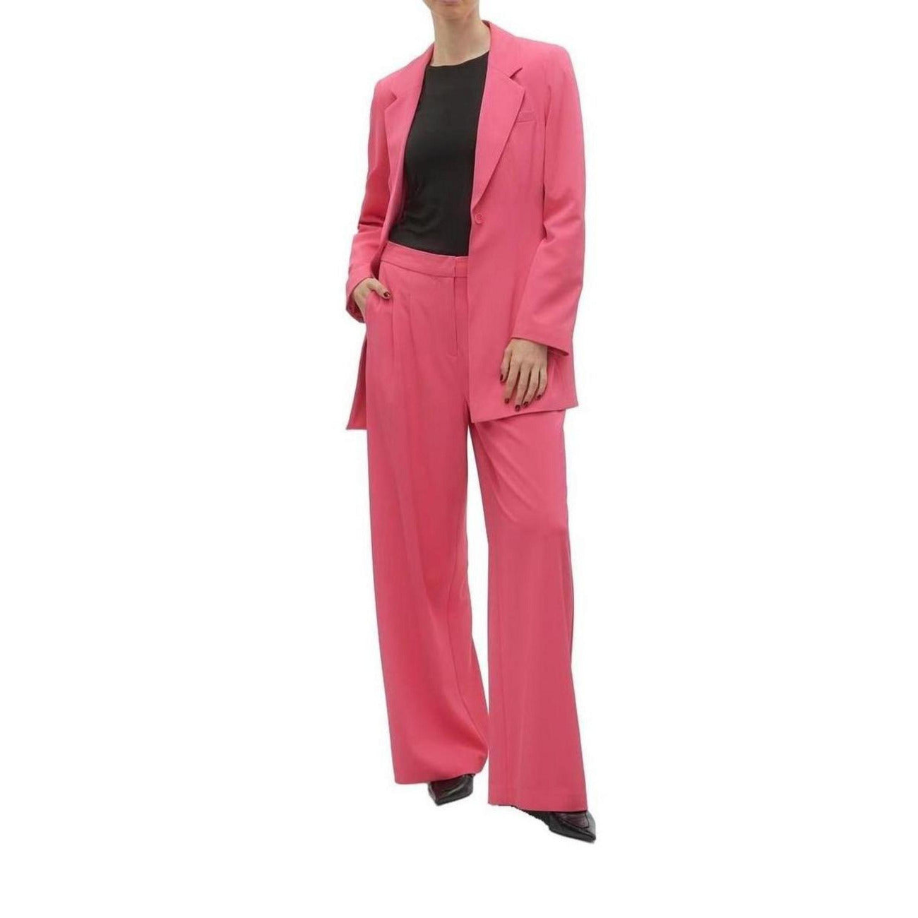 Vero Moda Broek Dames Fuchsia