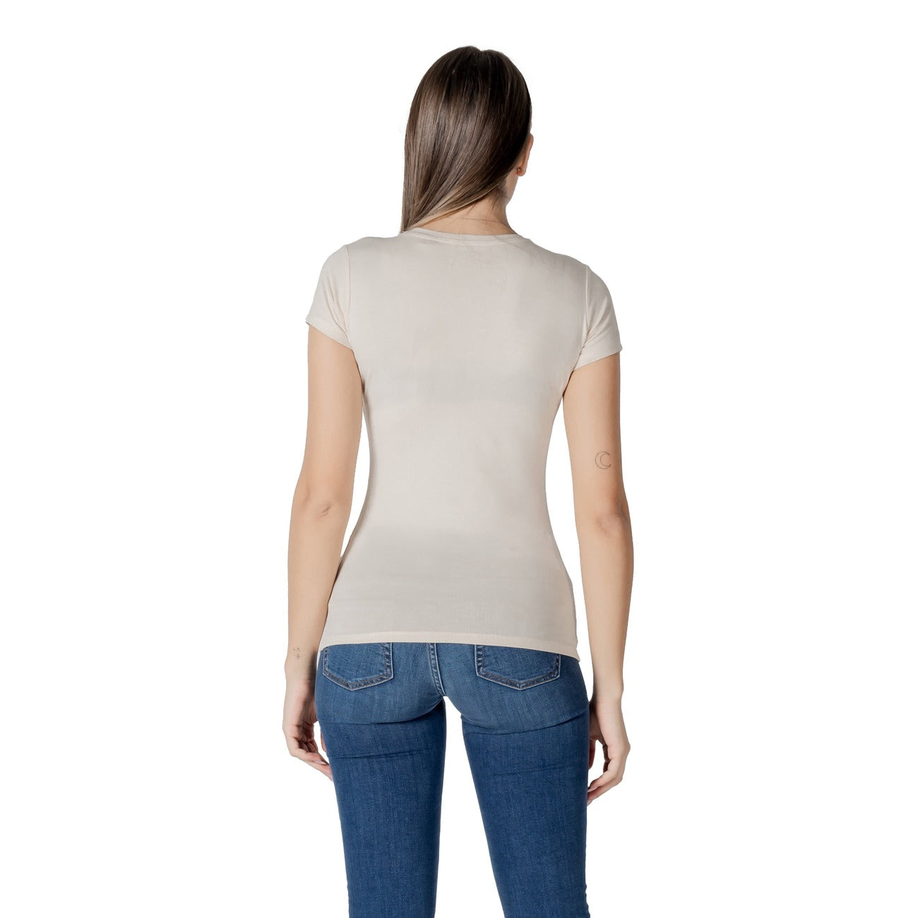 Guess T-shirt Dames Beige #2413652
